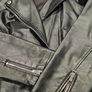 Levi's Black Leather Jacket